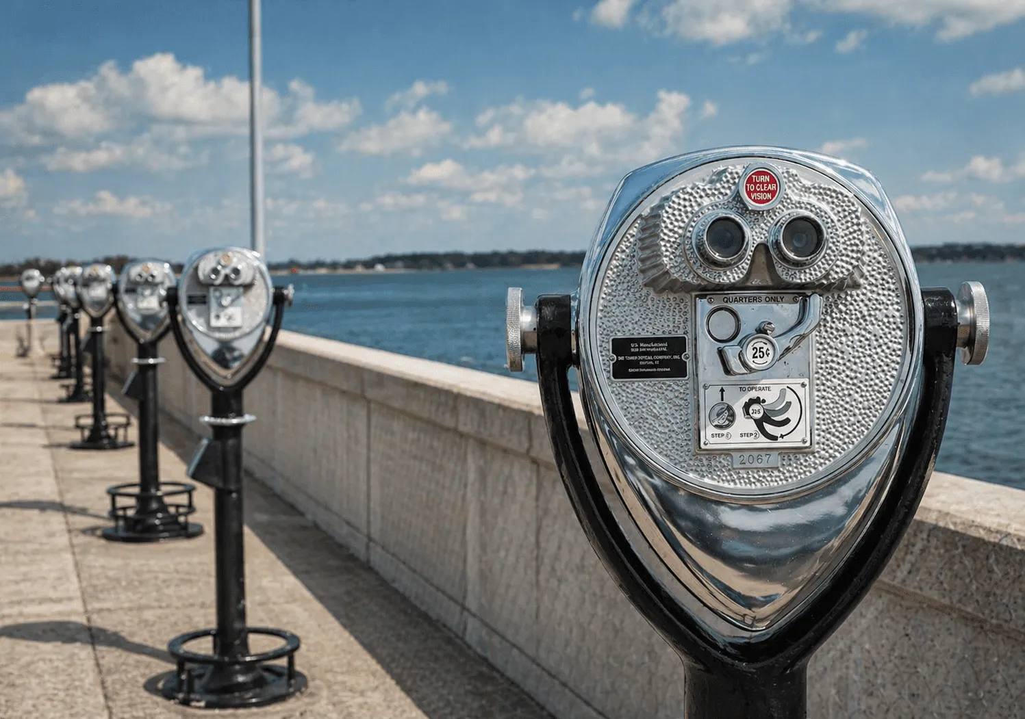 Coin-operated Tower Optical viewer